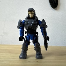 Mega Construx, UNSC MARINE w/ SMG, Blue & Gray, HALO MAVERICK Series picture