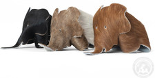 Decorative Handmade Mini Elephant Doll - Assorted Tones picture