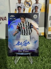 Topps Chrome UCC 2025/26 Del Piero /10 Starball Legends Auto Juventus fc picture