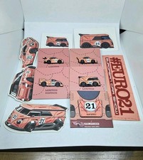 Leen Customs Limited Edition Pink Pig Porsche Set with Stickers  picture