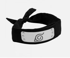 Naruto Shippuden Konoha Headband Official Leaf Village Ninja Cosplay Gift picture