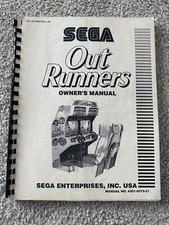 1992 Original SEGA Out Runner’s Owner’s Manual 4201-6079-01 picture
