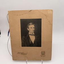 Feb 12, 1917 GALEN HALL DINNER MENU -  Atlantic City New Jersey Lincoln’s Menu picture
