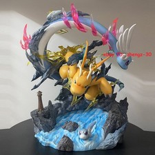 H30CM Dragonite Evolutionary Group Statue LED Model W/Box Toy Collectibles Gift picture