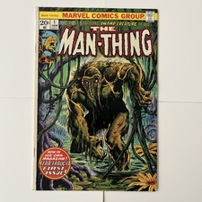 Man-Thing #1. VF+. WOW. Key 2nd App Howard the Duck   C Pix, notes. Combo ship. picture