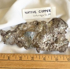 Michigan Native Copper Specimen   Upper Peninsula-28 oz picture