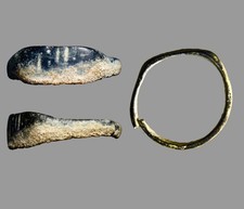 Ancient Near East & Mesopatamia 1000BC Antiquity Artifact Magic Cuniformic Ring picture