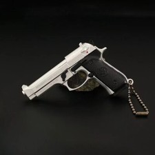 1:3 Beretta 92F Keychain Pistol….METAL CASE INCLUDED picture