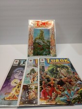 Lot of 4 Vintage Turok Dinosaur Hunter  Valiant Comics # 1 2 3 4 RARE Near Mint picture