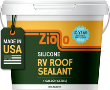 RV Roof Sealant - Leak Repair 100% Silicone Liquid Rubber - Premium Waterproof C picture