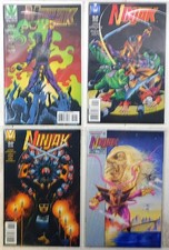 Ninjak Lot 4 #24, 25, 26, Yearbook 1 (1995) Valiant Comics 1st Print Comic Books picture
