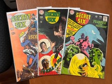 Secret Six Run of 3: VG+ to FN+ #2-4 DC Comics 1968 $7 Ship picture