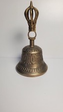 Vintage Tibetan Buddhist Prayer Bell Antique 7
