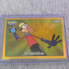 Topps 2025 Chrome SpongeBob 25th Anniversary #7 Barnacleboy 37/50 picture