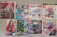 Vtg 90's Catalog Insert Circular Lot JCPenney Walmart Kmart Service Merchandise  picture