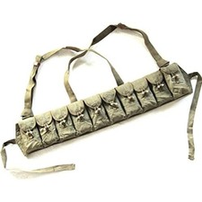 Chinese Surplus Type 56 Semi SKS Chest Rig 7.62Mm 10 Cells Bandolier Pouch picture