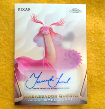 Topps 2025 Disney Pixar Chrome Ambassador Questa Jameela Jamil Auto AA-JJ picture
