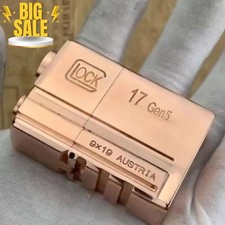 Red copper 17 Gen5 Retro Thick Armor Handmade Pure Copper Kerosene Lighter Gifts picture