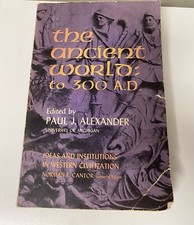 Ultra Rare Book The Ancient World: To 300 A.D. Western Civilization History picture