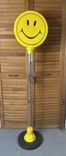 Vintage 2000 Smiley Face Blow Mold Lamp Piggy Bank 52