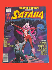 Marvel Preview #7 Satana 1976 Marvel Comics Rocket Raccoon Bronze Age picture