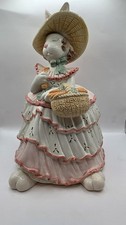 VTG 1989 Fitz and Floyd Scarlett O'Hare Cookie Jar 12
