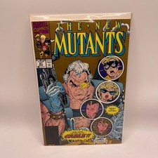 Marvel Comics The New Mutants 87 March 1990 1st Full Appearance Cable Liefeld picture