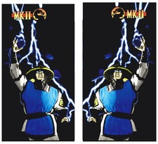 Mortal Kombat 2 Arcade Side 2 pc Art Artwork Full Size Mk2 MKll picture