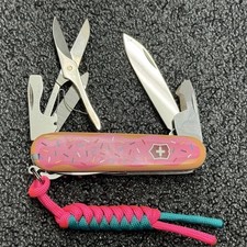 Victorinox Companion Scale Swap w/Dessert Warrior Handles 91mm Swiss Army Knife picture