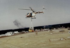 1980s MBB Bo 105 LS Test Helicopter Bad Durrheim Germany Aviation Original Photo picture