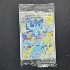 Nidorina - SEALED - 101 - 30th Anniversary ETB  - Black Star Rare Pokemon Card picture