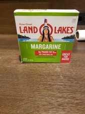 RETIRED - LAND O LAKES MARGARINE - Empty Box Discontinued picture