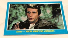 Henry Winkler Signed 2013 Topps 75th Anniversary Card #66 Happy Days 1976 Auto picture