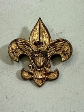 Vintage BSA First Class Scout Rank Pin PAT 1911 Be Prepared Boy Scouts Brass picture