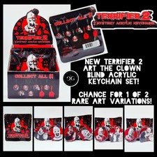 NEW TERRIFIER 2  | Acrylic Keychain Set (2) | CONFIRMED & BLIND YOU CHOOSE picture