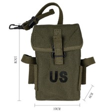 M1956 LONG POUCH AMERICAN HARD PURSE WW2 US ARMY VIETNAM UNIVERSAL AMMO PACK picture
