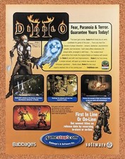 2000 Diablo II GameStop Original Advertisement / Retro Promo v3 picture
