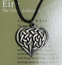 Celtic Heart Knot Work Pendant Pagan Wiccan New Made USA picture