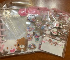 Sanrio Sugarbunnies Mini binder with Stickers picture