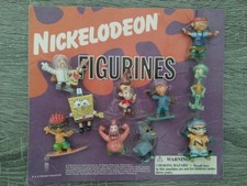 Vintage Nickelodeon 2002 Vending Machine 10 Figure Header Card SpongeBob RARE  picture
