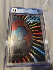 Mask #1 CGC 9.8 Parr Die Cut Wraparound Foil P Mobile Armored Strike Kommand picture