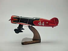 Wedell-Williams Model 44 Aircraft Desktop Kiln Dried Wood Model Small New picture