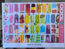 EuroGraphics Popsicle Rainbow 1000 Piece Puzzle for Adults, sealed picture