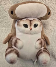 Mofusand Plush Toy Hammerhead Shark Cat Same-nyan 5.9in  Japan Prize US Seller picture