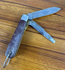 Rare Antique Custom Folding Knife, handcrafted in Chicago, USA picture