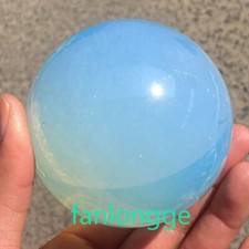 Top Opalite ball rainbow quartz crystal sphere gem reiki healing 90mm picture
