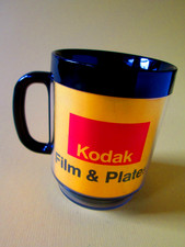 Vintage Eastman Kodak Coffee Cup Film Plates Rochester NY Mug 1980 USA picture