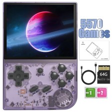 RG35XX Retro Handheld Game Console, 3.5 Inch IPS Inches, Rg35xx Purple picture