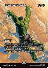 Escape to the Wilds (Borderless) 89 Marvel Universe Eternal-Legal MTG NM picture