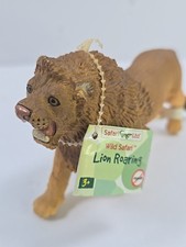 Safari Ltd Lion Roaring 2007 Retired Wild Safari Figure w/ Tag Vintage picture